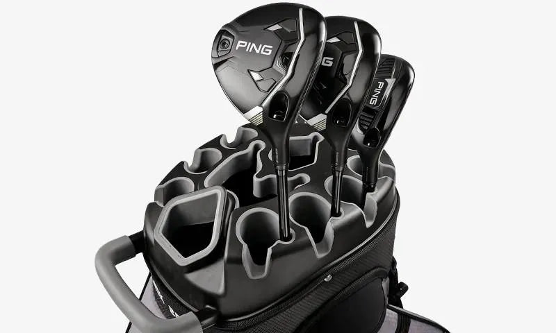 Ask Echo Golf T-LOCK Cart Bag 14 Way Organizer Dividers Quiet Golf Bag