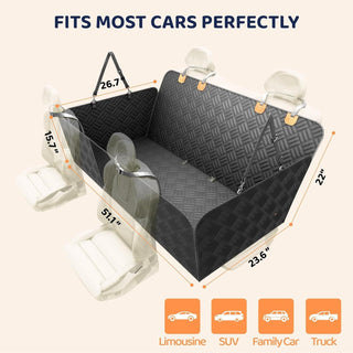 PawDeck – Hard-Bottom Backseat Extender for Dogs