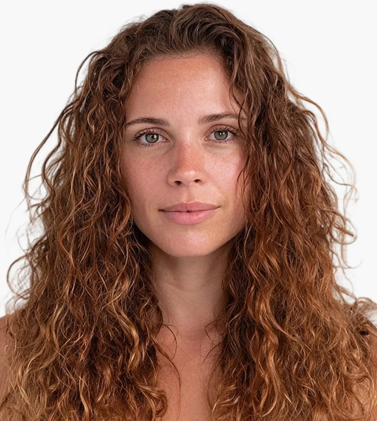 Before using straightening iron with comb
