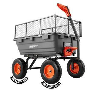 HaulMate – Heavy-Duty Poly Garden Dump Cart