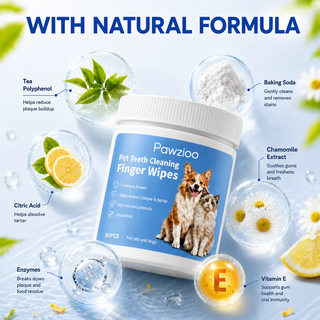 SmileSwipe – No-Rinse Dental Finger Wipes for Dogs & Cats