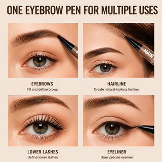 BrowStroke – Waterproof Hair-Like Brush-Tip Brow Pen, Set of 2