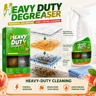 🧽 GreaseLift – Heavy-Duty Grease Cleaning Spray with Towel