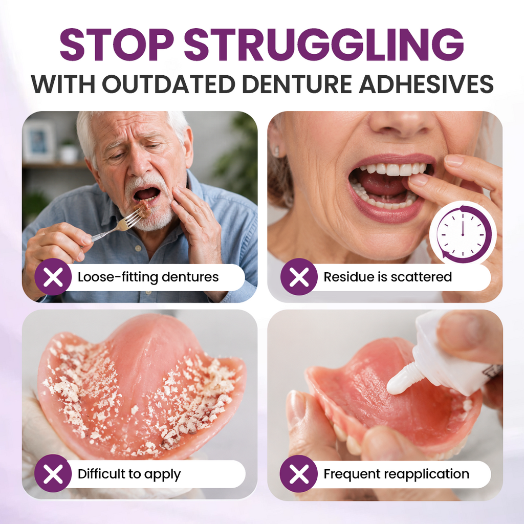 DentaCushion – Advanced Denture Cushion Adhesive With Up to 5 Days of Flexible Hold 🦷