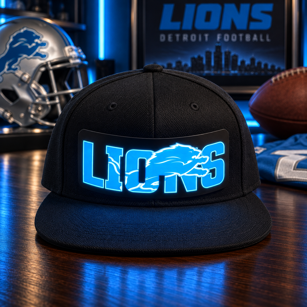 GameGlow – Football Fan LED Light-Up Snapback Cap