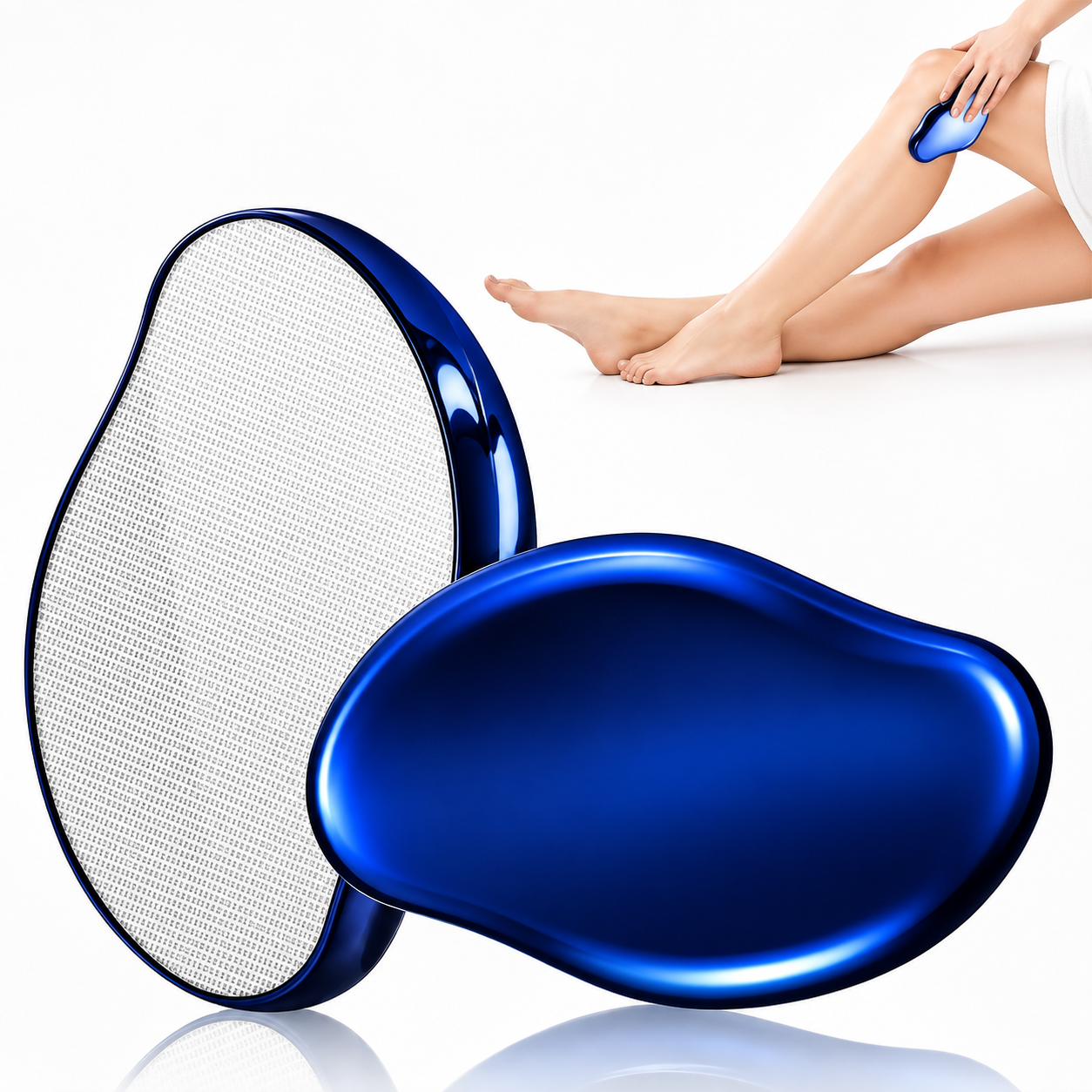 ✨ GlideSilk – Crystal Hair Eraser for Reusable Hair Removal & Exfoliation