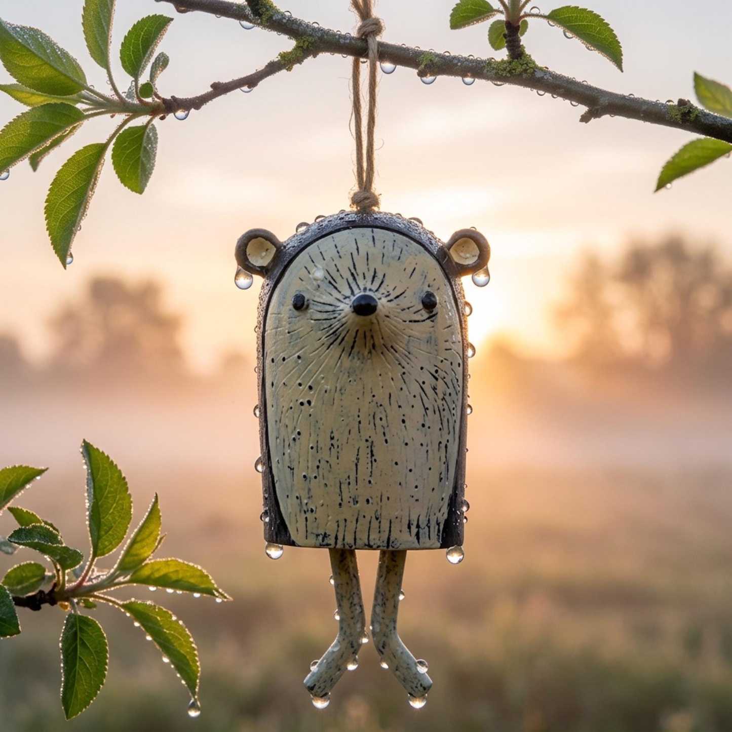 ForestChime – Handmade Whimsical Animal Wind Chime Ornaments