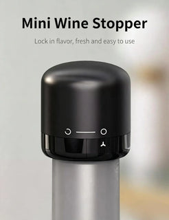 Vacuum wine stopper.Champagne and wine, red wine and liquor, sealing device with built-in vacuum function, leakproof and reusable wine stopper with vent