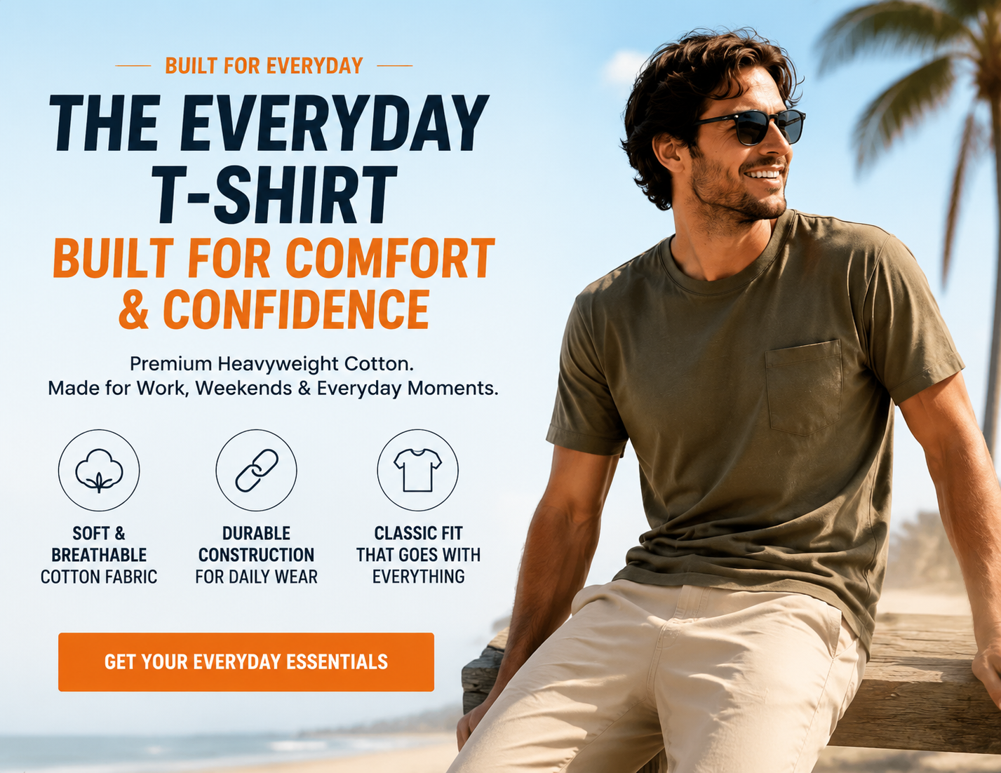 CottonEase – 🔥 Men’s Heavyweight Cotton Pocket Tee Packs | Regular & Tall