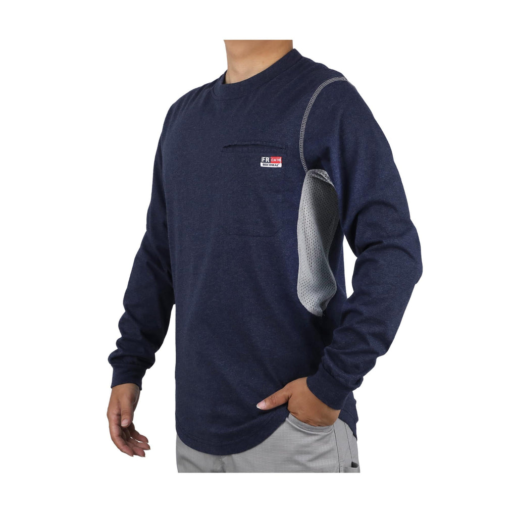 VentEase – 6 oz Breathable Vented FR Long-Sleeve Work Shirt