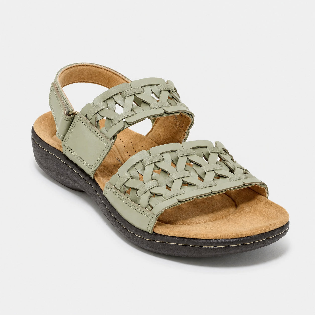 CloudWeave – Women’s Leather Slingback Sandals