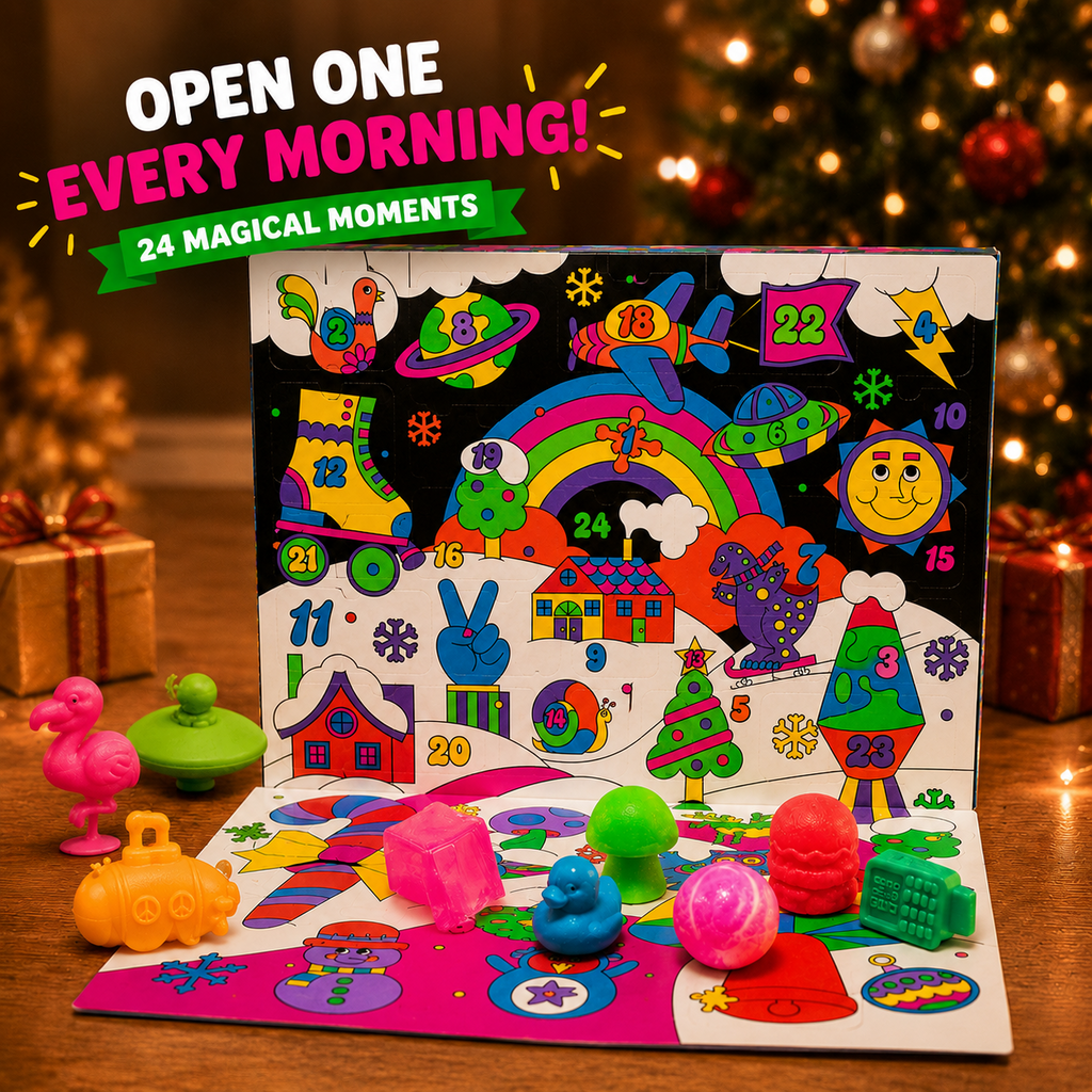 SquishmasCountdown – 24-Day Christmas Squishy Advent Calendar