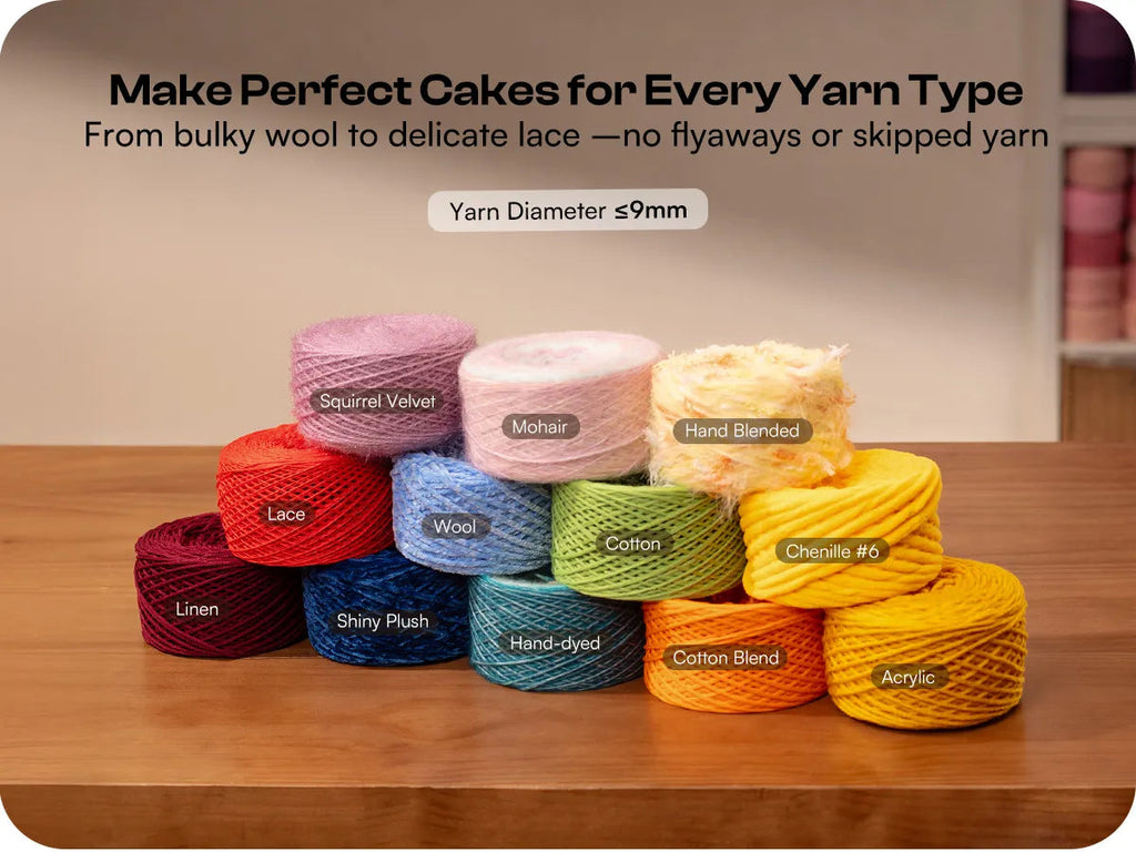 YarnGlide – A1 Pro Max Electric Yarn Winder
