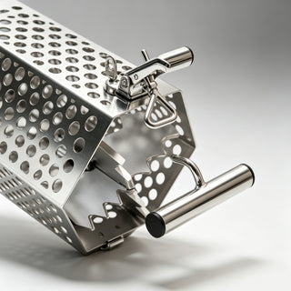BurleyEase – All-in-One Stainless Steel Burley Pot with Built-in Masher and Bottom-Release Lid