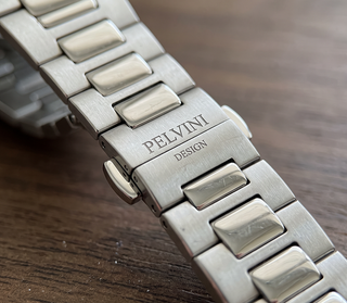 VittorioEdge – Stainless Steel Day/Date Quartz Watch