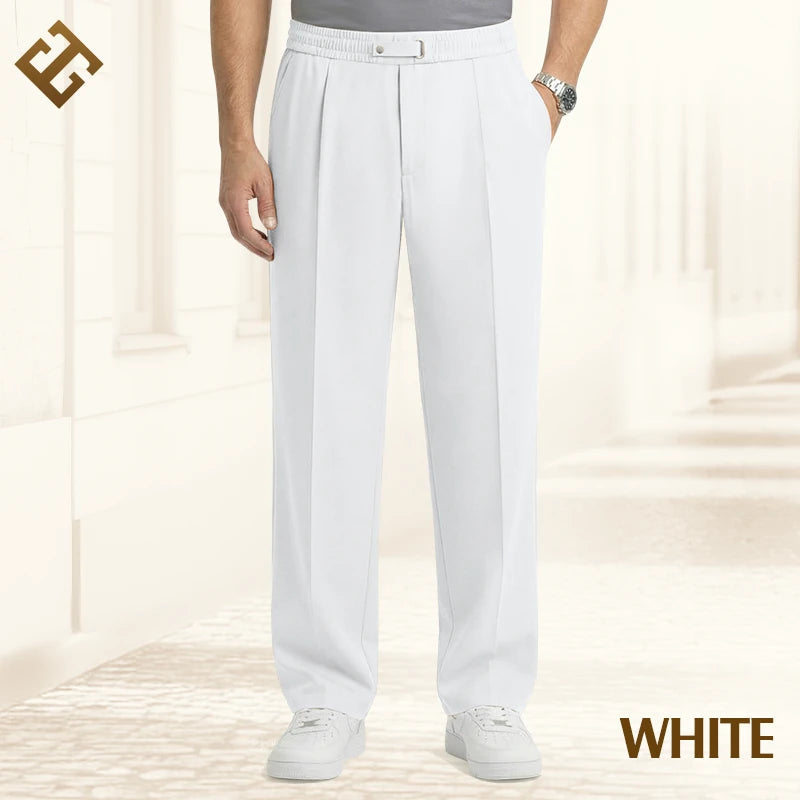 SmartDrape – Men's Flexible Straight-Fit Pull-On Comfort Pants