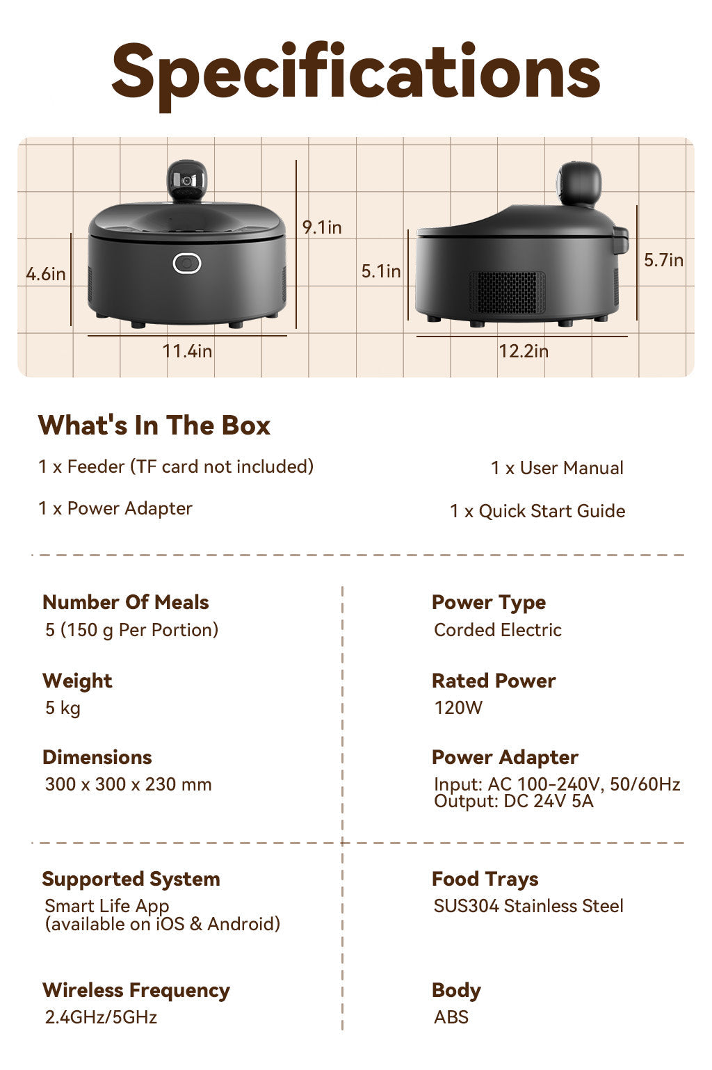 MealChill – Smart Wet Food Feeder with Camera