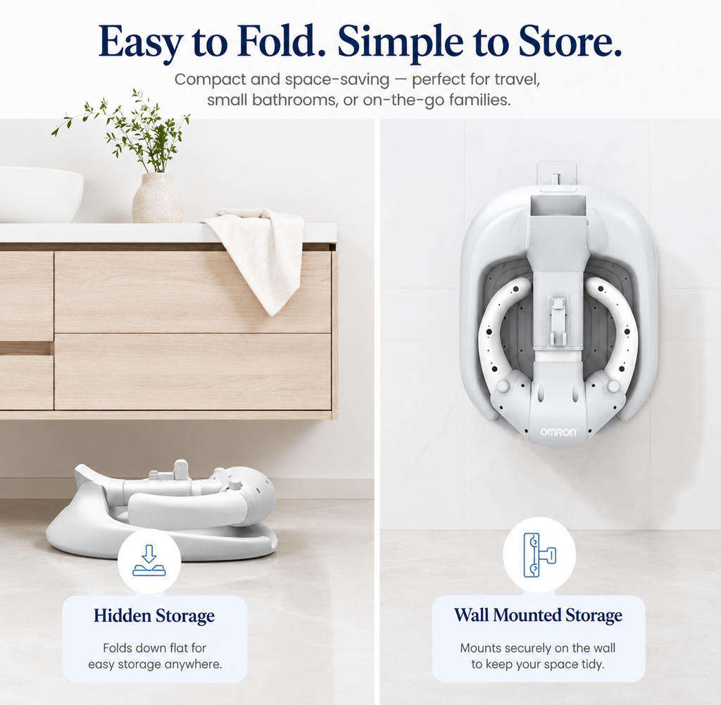 SplashSteady – Adjustable Baby Standing Bath Support Stand