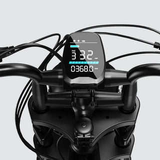 TrailThunder – 1500W Full-Suspension Moped-Style Electric Bike with 20" Fat Tires