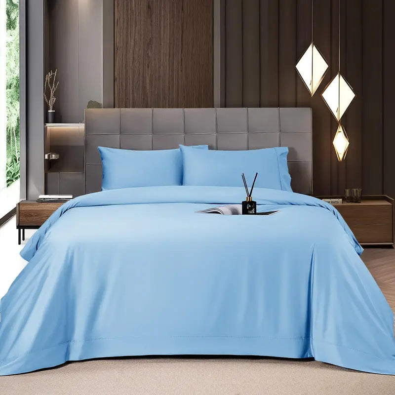 ❄️BambooBreeze – Silky Soft Cooling Sheets with 16-Inch Deep Pockets