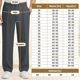SmartDrape – Men's Flexible Straight-Fit Pull-On Comfort Pants