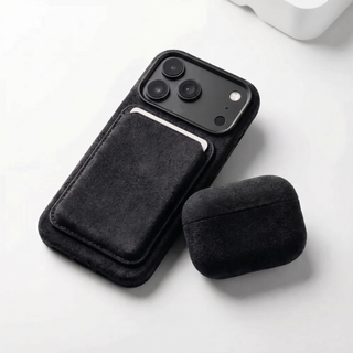 SuedeShield – Alcantara® iPhone 18 Pro Case in Deep Black