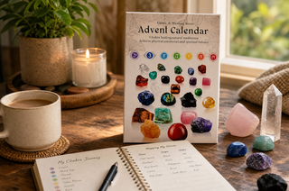 StoneAdvent – ❤100% Hand-Carved 💎Crystals Advent Calendar 2026: 24 Days of Chakra Crystals & Healing Stones🔮