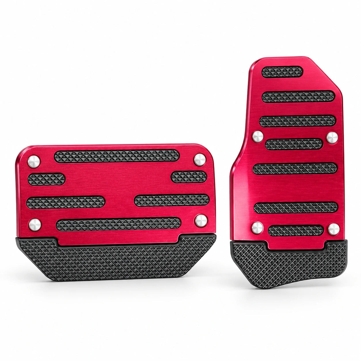 GripStep – Non-Slip Aluminum Brake & Gas Pedal Cover Set for Cars