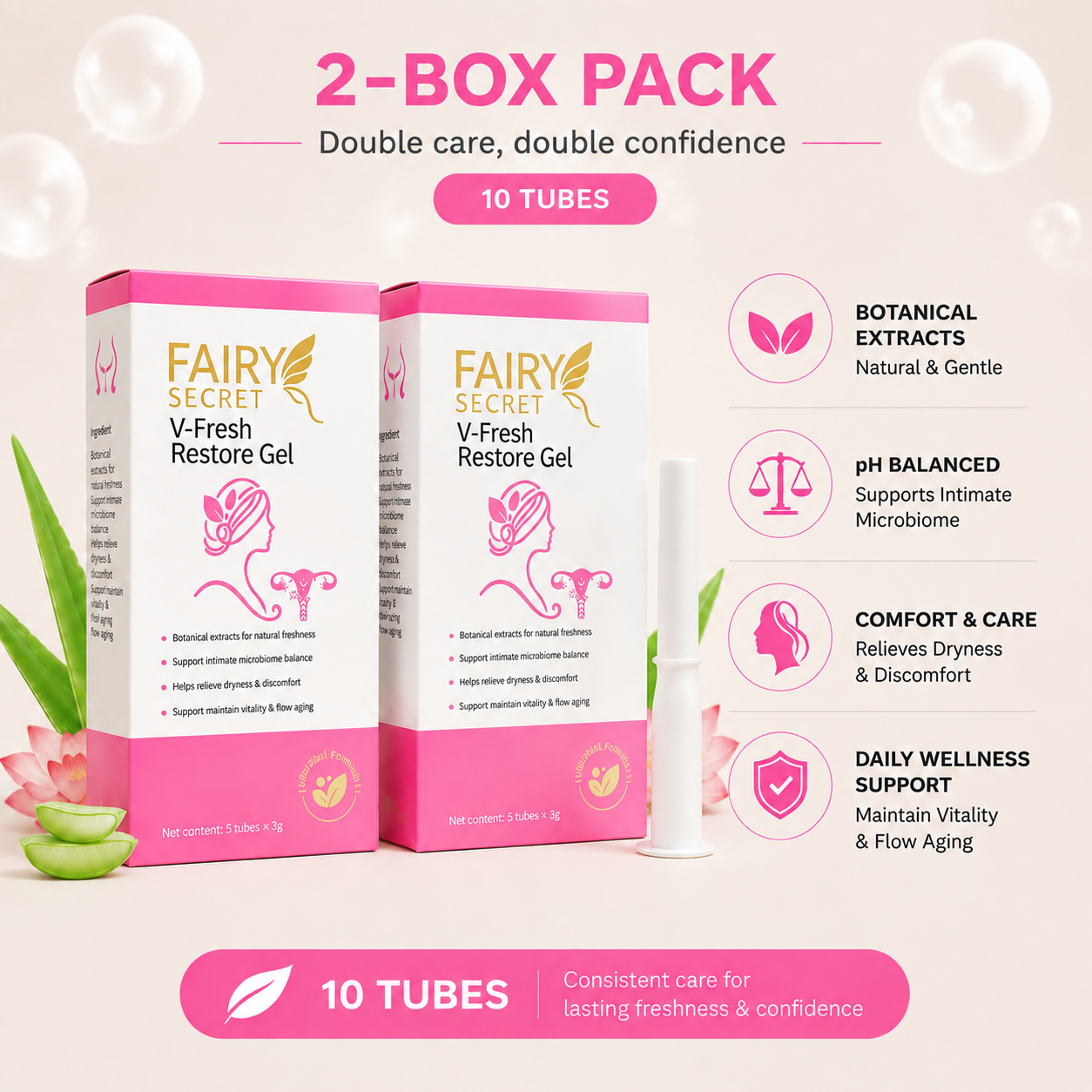 FairySecret – V-Fresh Botanical Feminine Restore Gel