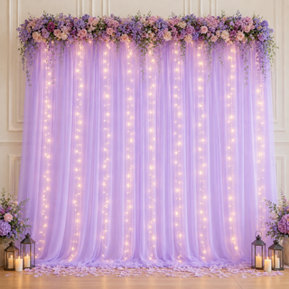 DreamGlow – Tulle Curtain Lights Set