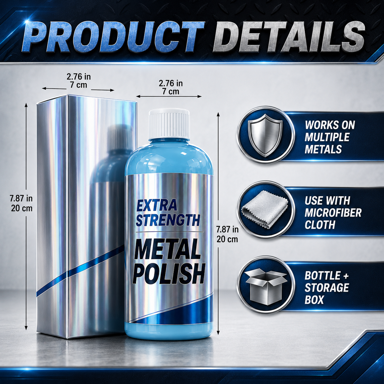 ✨ShineForge – Heavy-Duty Metal Shine Polishing Compound🛠️