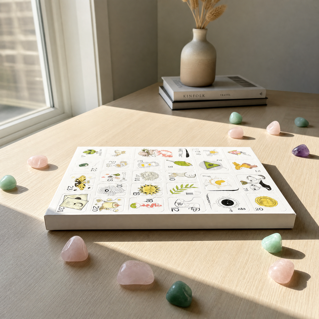 💎CrystalCount – Advent Calendar 2026 with 24 Days of Chakra Crystals & Healing Stones🔮