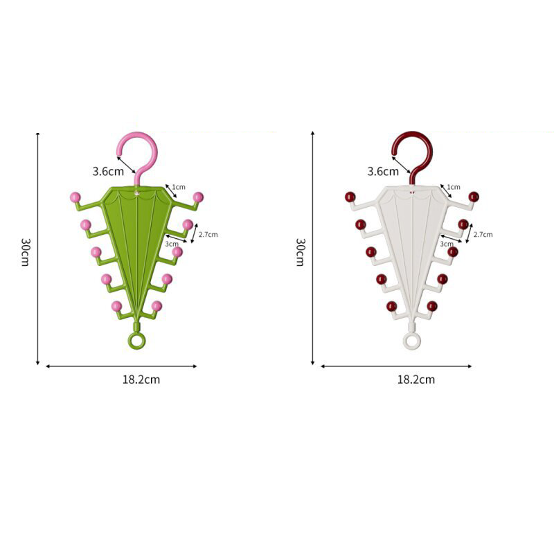 BrellaHang – Multi-Functional V-Shaped Double-Sided Hanger Storage Rack