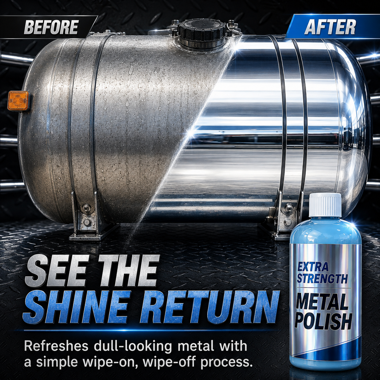 ✨ShineForge – Heavy-Duty Metal Shine Polishing Compound🛠️