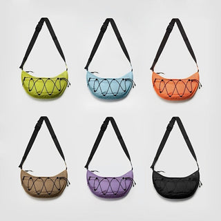 AiryCrescent – Lightweight Nylon Sling Bag
