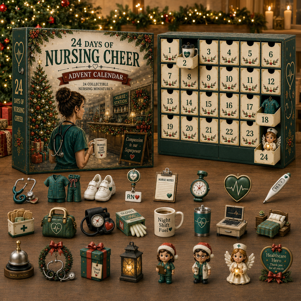 NurseCheer – 🩺 24 Days of Nursing Cheer Advent Calendar
