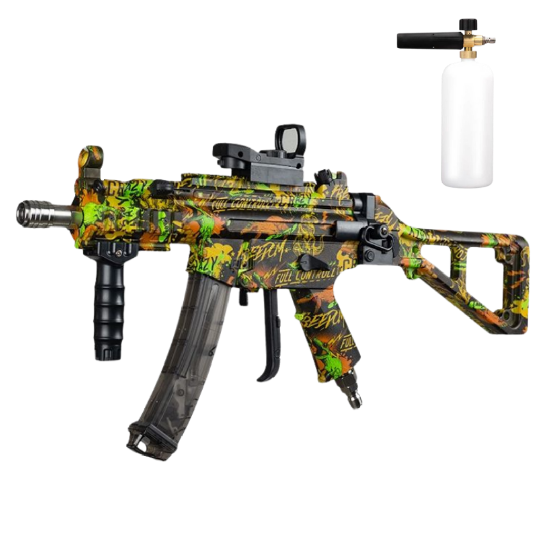 TurboWash X – Tactical-Style Pressure Washer Gun with Foam Cannon