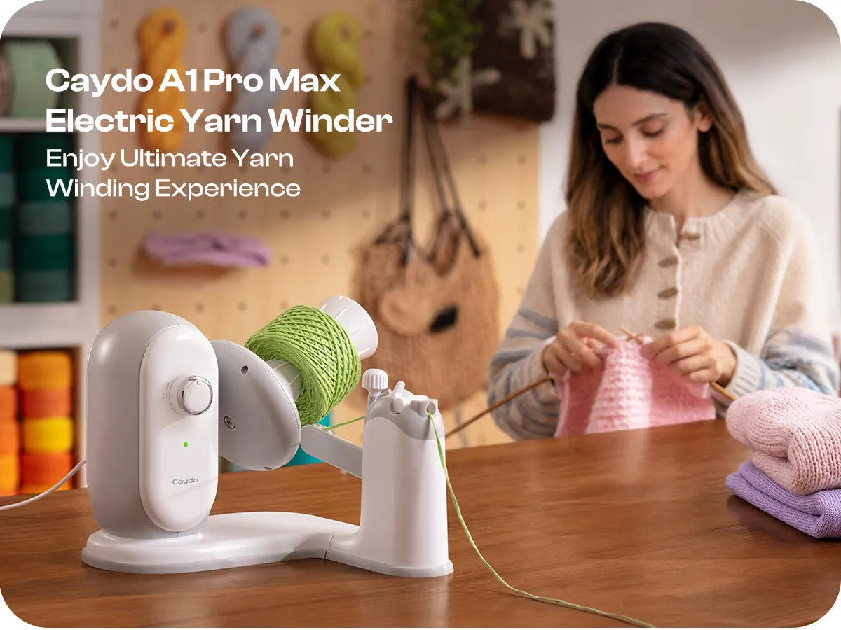 YarnGlide – A1 Pro Max Electric Yarn Winder