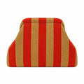 Striped Red and Camel