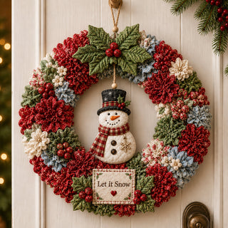 PokeBloom – 🔥🔥🎄 3D Fabric Poke Wreath DIY Kit