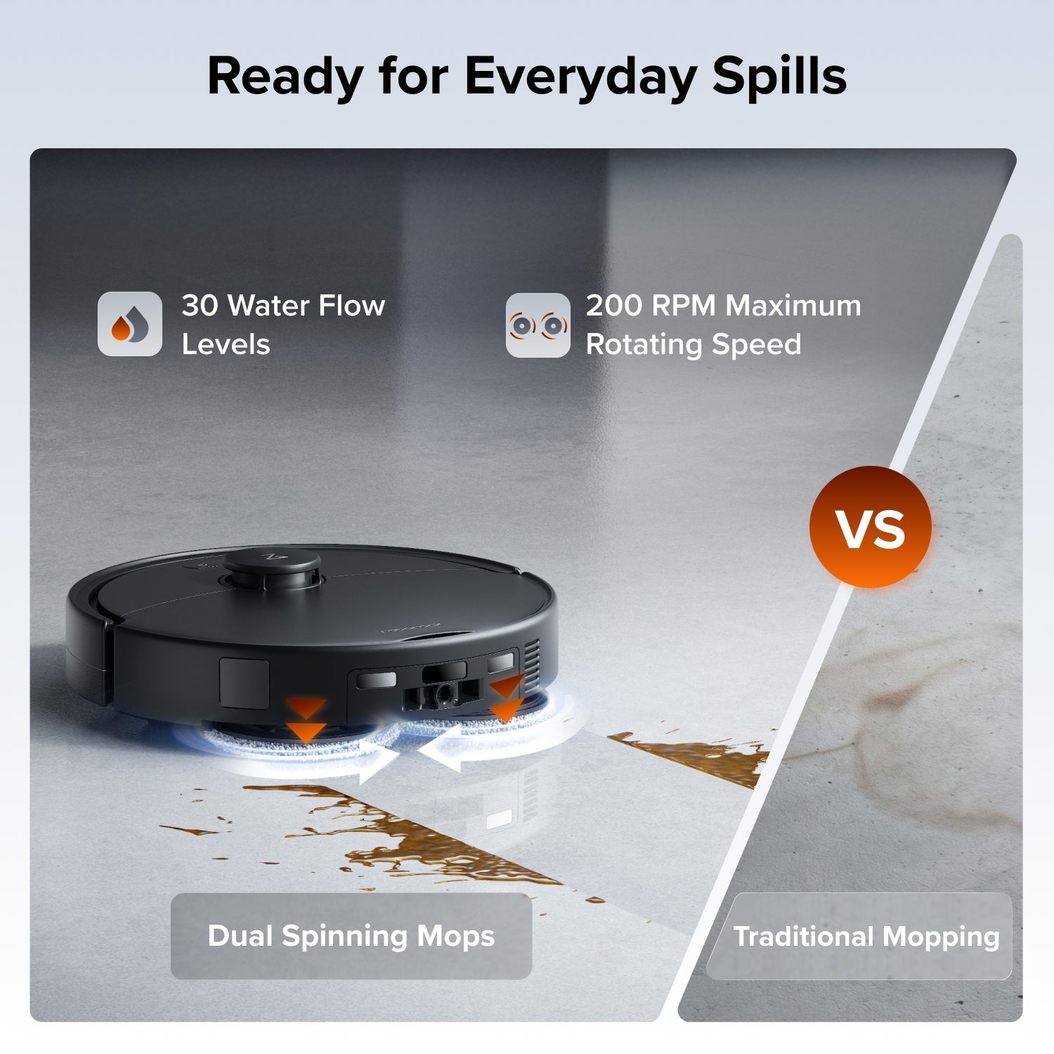 QrevoClean – Roborock Qrevo 2 Pro Robot Vacuum with Auto Mop Removal
