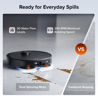 QrevoClean – Roborock Qrevo 2 Pro Robot Vacuum with Auto Mop Removal