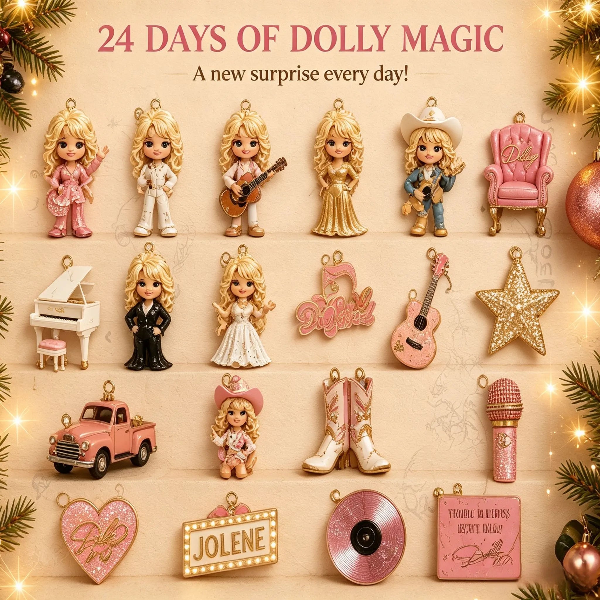 🎸🦋CountryCountdown – Queen of Country Music Advent Calendar 2026 Limited Edition