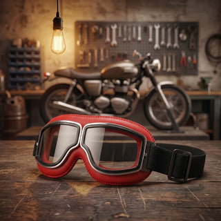 🔥 RetroRide – OTG Vintage Motorcycle Goggles (Fits Over Glasses)