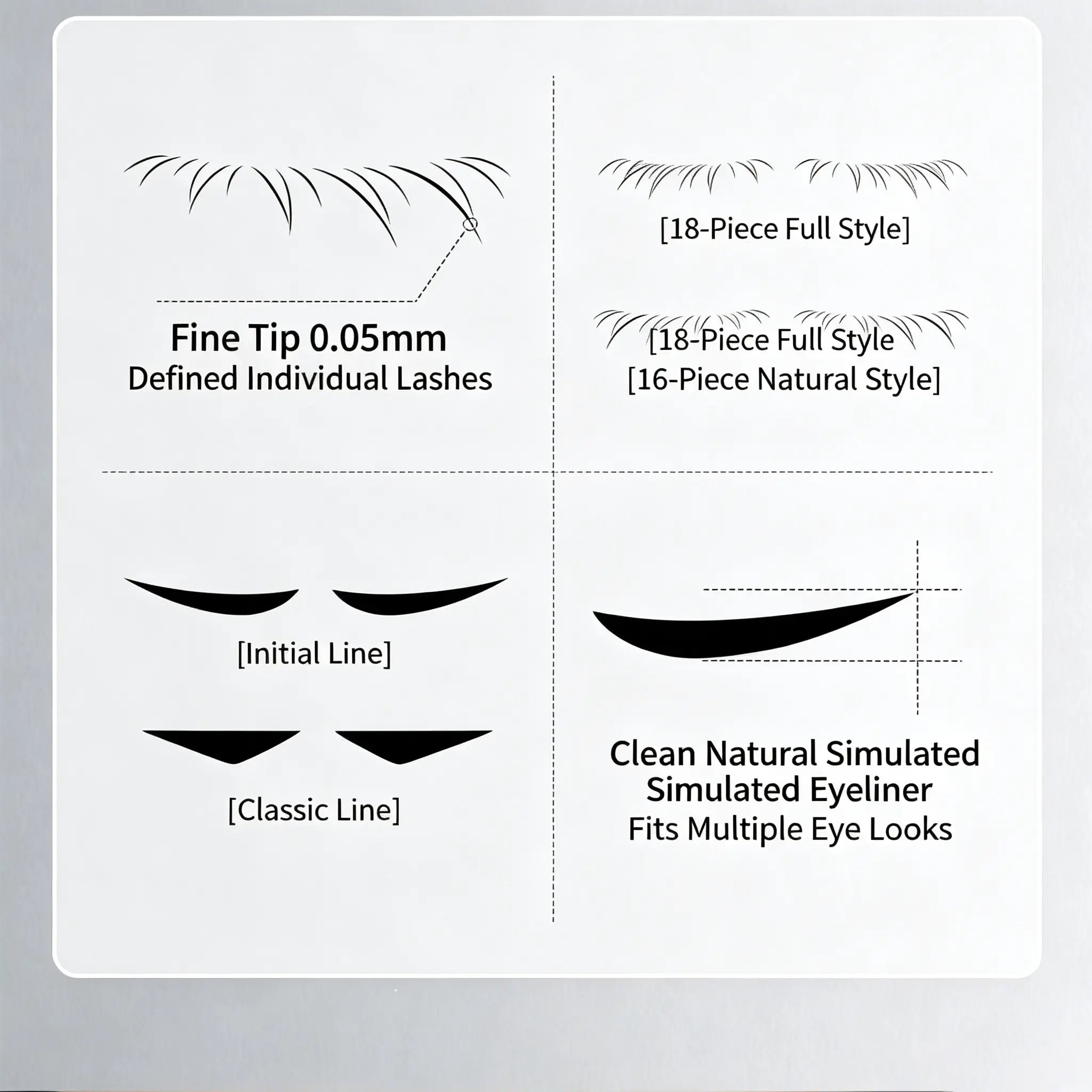 LashStamp – 🥳🥳💋🔥 3-in-1 Eyeliner and Lower Lash Stamp Kit