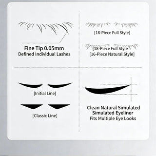 LashStamp – 🥳🥳💋🔥 3-in-1 Eyeliner and Lower Lash Stamp Kit