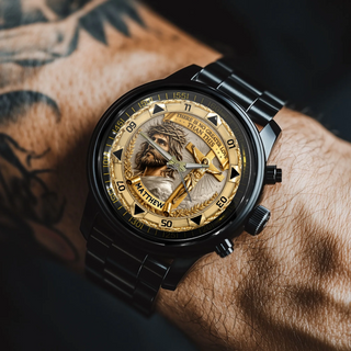 FaithMark – Personalized Crucifix Watch