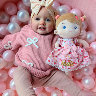 CuddleDaydream – Soft Plush My First Baby Doll, 16 in (40 cm)