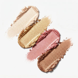 GlowBloom – 4-in-1 Eye & Cheek Powder Palette
