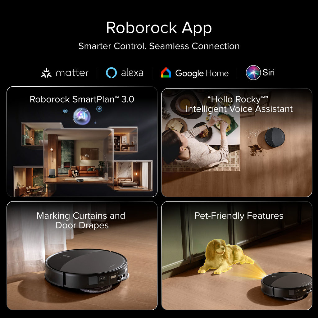 SarosClean – Roborock Saros 20 Robot Vacuum & Mop with 36,000 Pa Suction